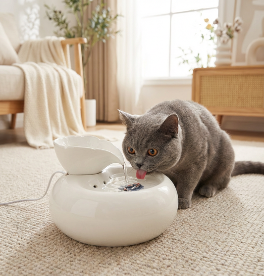 Fontaine en Porcelaine KoiHarmony