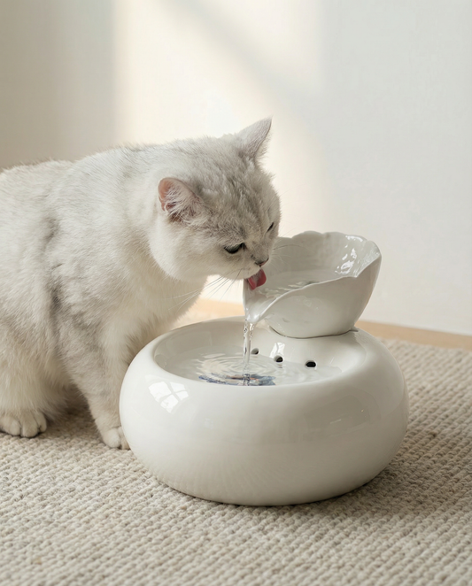 Fontaine en Porcelaine KoiHarmony