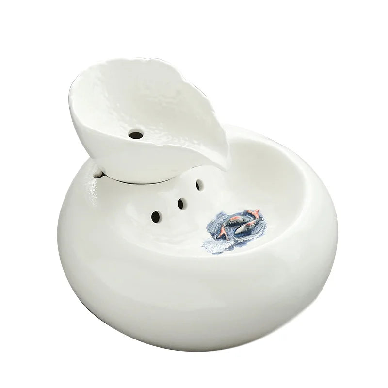 Fontaine en Porcelaine KoiHarmony