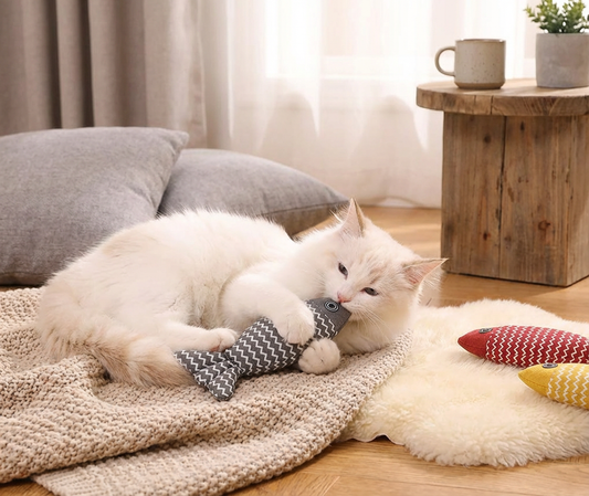 Jouet Poisson RaffiaFish