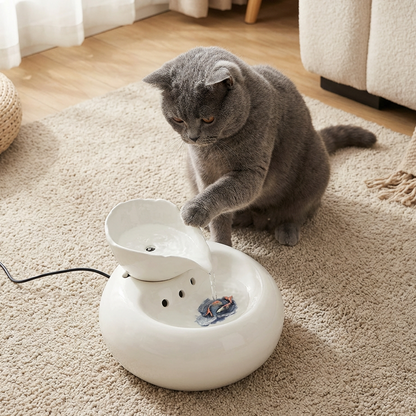 Fontaine en Porcelaine KoiHarmony