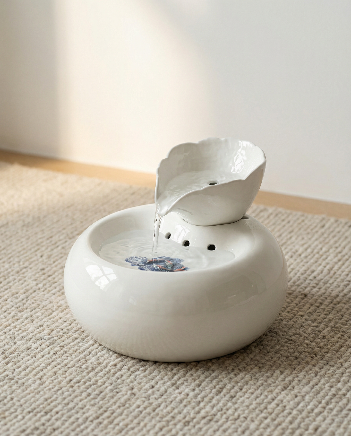 Fontaine en Porcelaine KoiHarmony