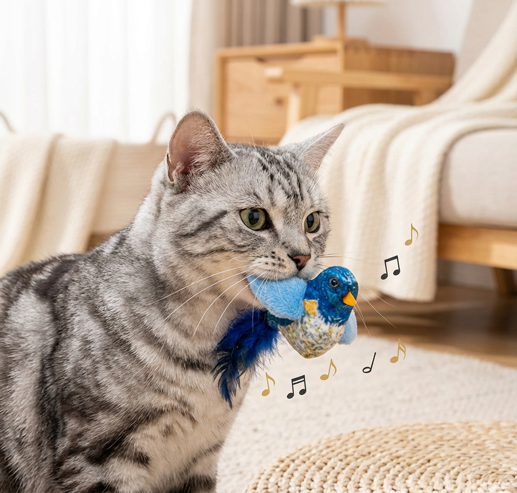 Jouet Oiseau Sonore FeatherPlay